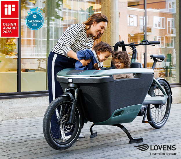 Lovens elektrische bakfietsen